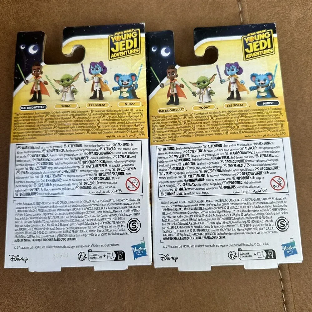 Lot 2 Star Wars Young Jedi Adventures Nubs & Kai Brightstar Figures Toys Hasbro - Picture 6 of 6